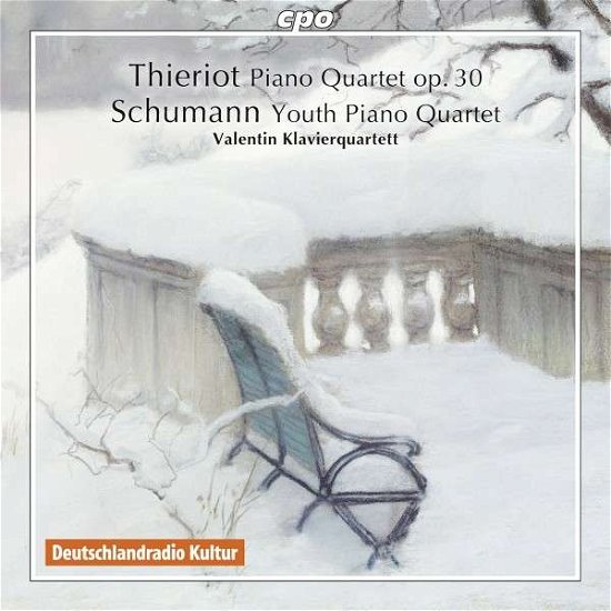 Cover for Schumann / Thieriot · Piano Quartets (CD) (2014)