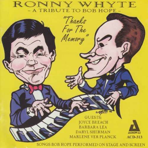 Cover for Ronny Whyte · Thanks For The Memories. A Tribute To Bob Hope (CD) (2014)