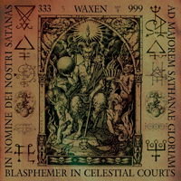 Cover for Waxen · Blasphemer in Celestial Courts (CD) (2019)