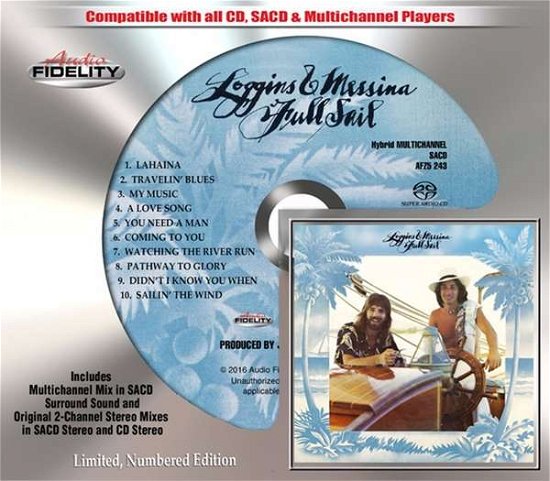 Full Sail - Loggins and Messina - Musique - SI / AUDIO FIDELITY - 0780014224325 - 12 août 2016