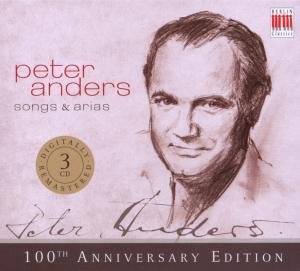 Cover for Peter Anders · Lieder Und Arien (CD) (2008)