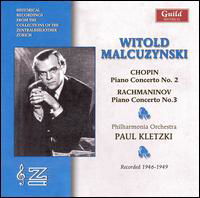 Witold Malcuzynski - Chopin / Rachmaninoff / Malcuzynksi / Pao / Kletzk - Musik - GLH - 0795754232325 - 8. maj 2007