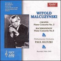 Witold Malcuzynski - Chopin / Rachmaninoff / Malcuzynksi / Pao / Kletzk - Musiikki - GLH - 0795754232325 - tiistai 8. toukokuuta 2007