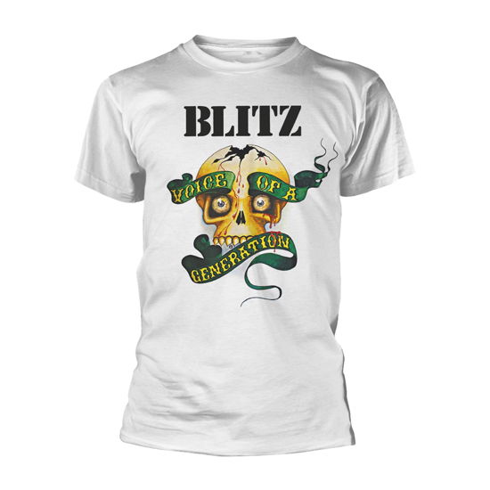 Blitz · Voice of a Generation (White) (T-shirt) [size XXL] [White edition] (2019)