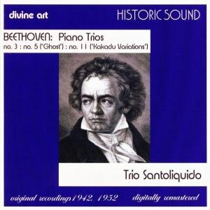 Beethoven Piano Trios - Trio Santoliquido - Musik - DIVINEART - 0809730780325 - 3. juli 2006