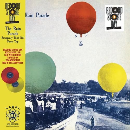 Cover for Rain Parade · Emergency Third Rail Power Trip (2lp Deluxe Edition) (LP) [RSD 2024 Coloured edition] (2024)