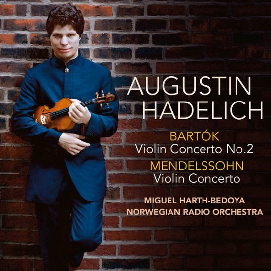 Cover for Augustin Hadelich · Brahms / Ligeti: Violin Concertos (CD) [Digipak] (2015)