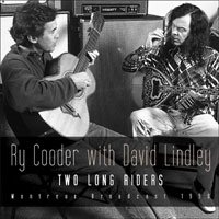 Cover for Ry Cooder with David Lindley · Two Long Riders (CD) (2017)