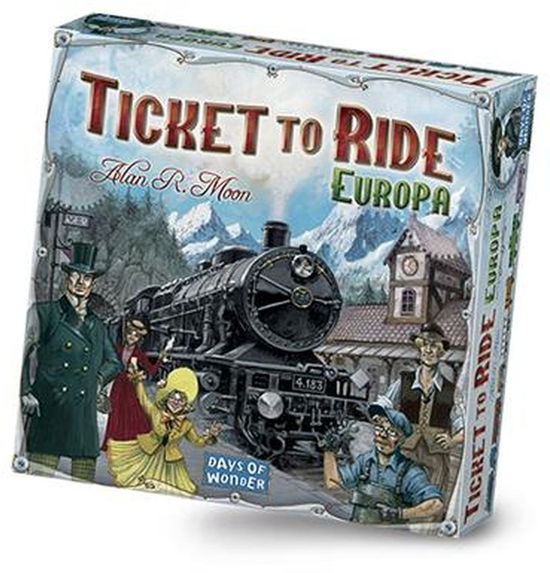 Cover for Asmodee: Ticket to Ride Europa (MERCH)