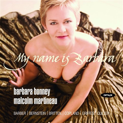 Cover for Barbara Bonney · My Name Is Barbara (CD) (2005)