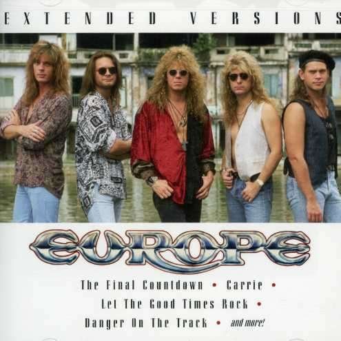Cover for Europe · Extended Versions =live= (CD) (1990)