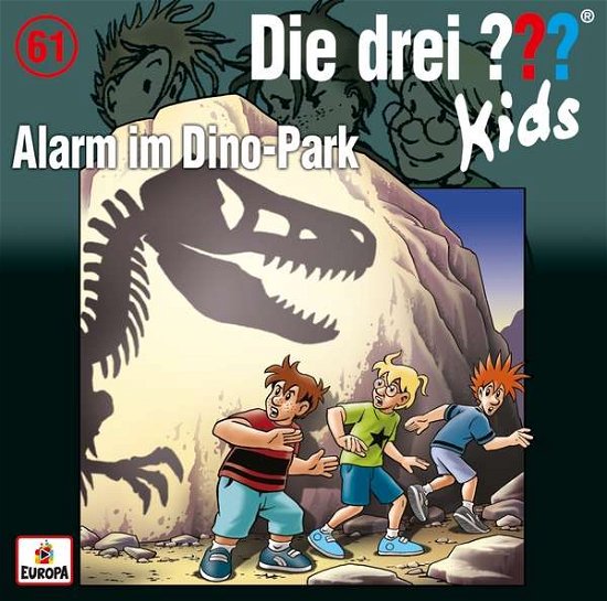 Cover for Die Drei ??? Kids · 061/alarm Im Dino-park (CD) (2017)