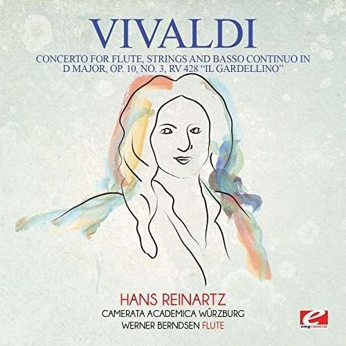 Cover for Vivaldi · Concerto For Flute Strings &amp; Basso Continuo In D-V (CD) (2015)