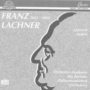 Nonet / Piano Quintet - Lachner / Goebel - Música - THOR - 4003913121325 - 1 de dezembro de 1995