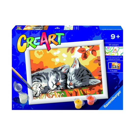 Cover for Ravensburger: Creart Serie E · Gattini In Autunno (Leksaker)