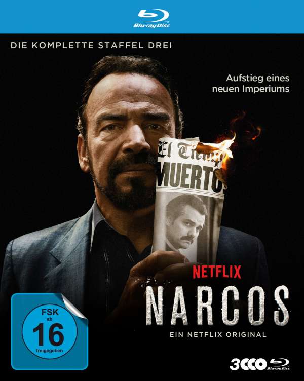 Pascal,pedro / Alcazar,damian / Denis,francisco/+ · Narcos-s3 BD