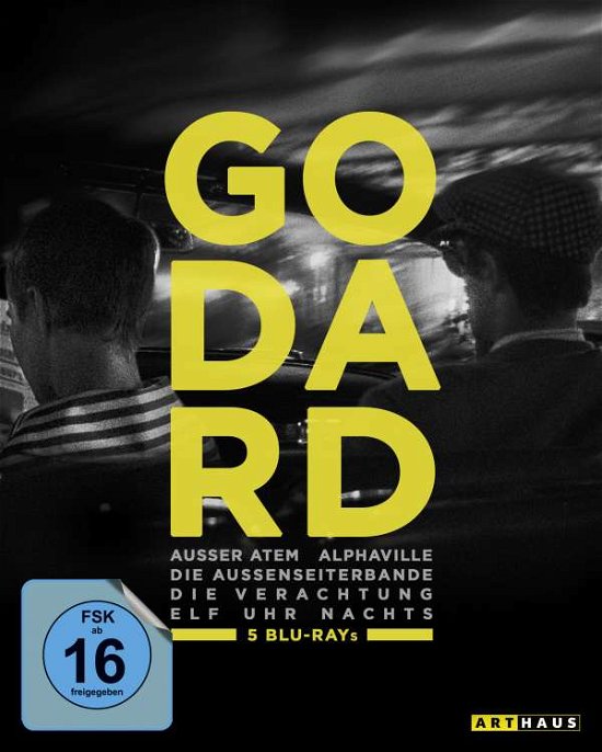Cover for Belmondo,jean-paul / Karina,anna · Jean-luc Godard Edition (5 Filme) (blu-ray) (Import) (Blu-ray) (2016)
