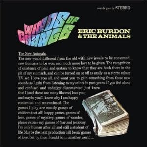 Cover for Burdon, Eric &amp; Animals · Winds of Change (CD) [Bonus Tracks edition] [Digipak] (2003)