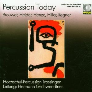 Percussion Today - Hochschul-percussion Trossingen - Musiikki - WERGO - 4010228612325 - perjantai 1. elokuuta 1986