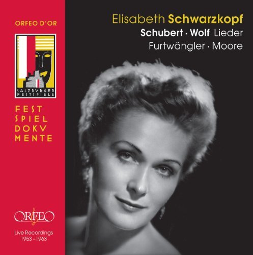 Schubert / Wolf Lieder - Elisabeth Schwarzkopf - Musikk - ORFEO - 4011790826325 - 18. oktober 2010