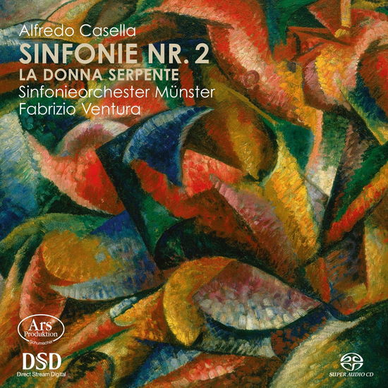 Cover for Sinfonieorchester Münster / Fabrizio Ventura · Symphony No.2 / La Donna Serpente, 1. suite ARS Production Klassisk (SACD) (2017)