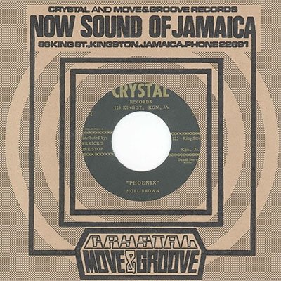Cover for Noel Brown &amp; Ike Bennett &amp; The Crystalites · Phoenix (LP) (2016)