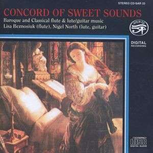 Cover for Bach,j.s. / Handel / Beethoven / Locatelli · Concord of Sweet Sounds (CD) (2011)