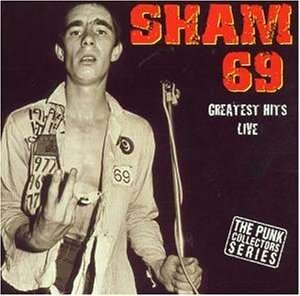 Cover for Sham 69 · Greatest Hits -live- (CD) (2019)