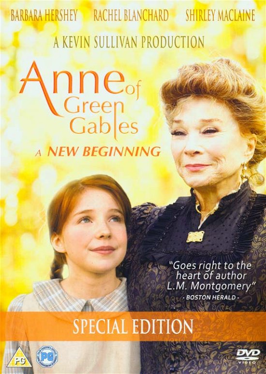 Cover for Anne of Green Gables  a New Beginning · Anne Of Green Gables - A New Beginning (DVD) (2018)