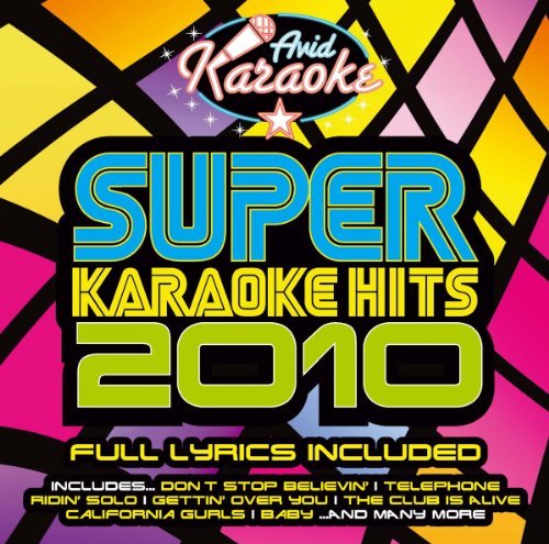 Cover for Aa.vv. · Super Karaoke Hits 2010 (CD) (2010)