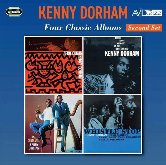 Cover for Kenny Dorham · Four Classic Albums (Afro-Cuban / Round About Midnight At The Cafe Bohemia / Jazz Contrasts / Whistle Stop) (CD) (2018)