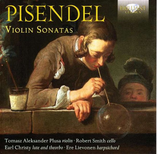 Cover for Pisendel / Plusa / Smith / Christy / Lievonen · Johann Georg Pisendel: Violin Sonatas (CD) (2017)