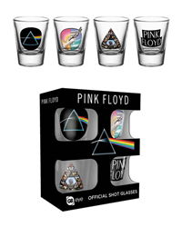 Mix Shot Glasses Set - Pink Floyd - Fanituote - GB EYE - 5028486333325 - maanantai 3. kesäkuuta 2019