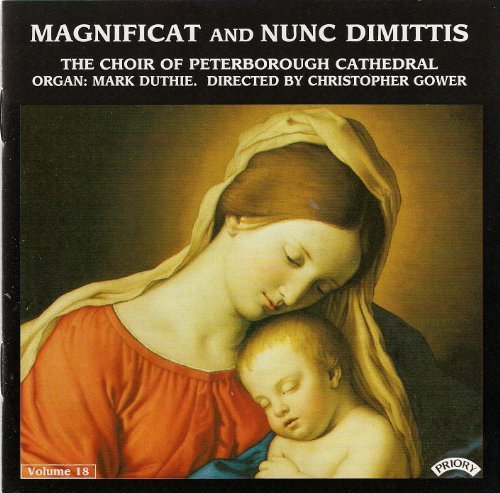 Cover for Peterborough Cathedral Choir / Gower · Magnificat And Nunc Dimittis Vol 18 (CD) (2018)