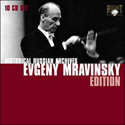 Cover for Leningrad Philharmonic Orchestra · Historic Russian Archives: Evgeny Mravinsky Edition (CD)