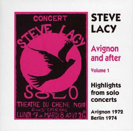 Cover for Steve Lacy · Avignon &amp; After Vol.1 (CD) (2013)