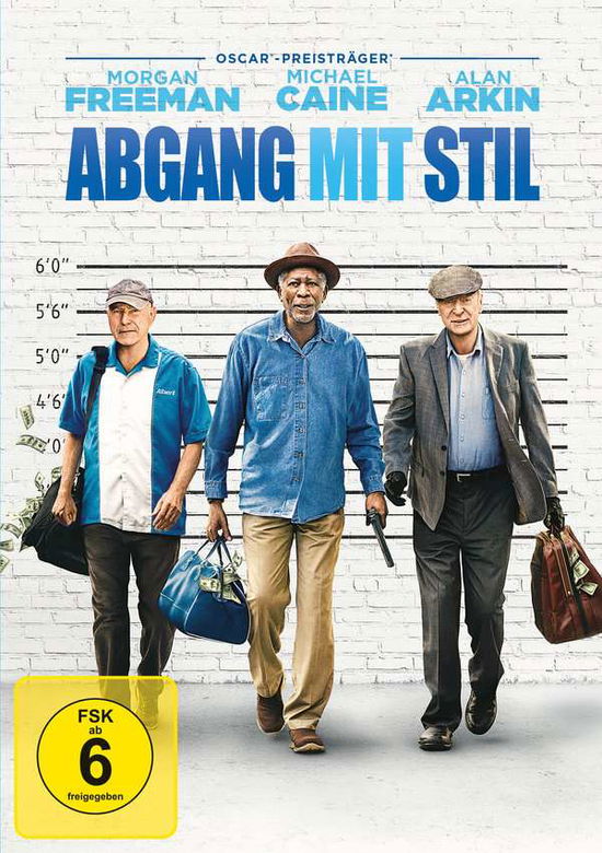 Cover for Morgan Freeman,michael Caine,alan Arkin · Abgang Mit Stil (DVD) (2017)