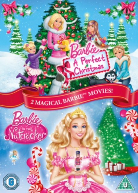 Cover for Barbie Christmas Double DVD · Barbie - A Perfect Christmas / In The Nutcracker (2 Films) (DVD) (2014)