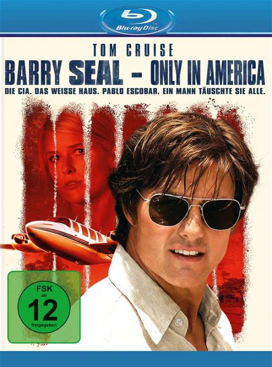 Cover for Tom Cruise,domhnall Gleeson,sarah Wright · Barry Seal - Only in America (Blu-ray) (2018)