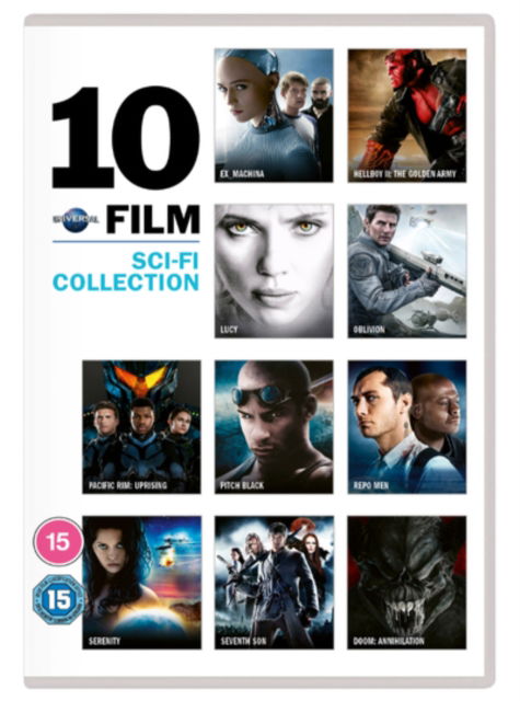 Uni 10 Film Scfi Col. DVD · Sci-Fi Movie Collection (10 Films) (DVD) (2020)