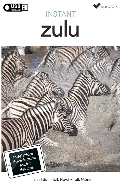 Cover for EuroTalk · Instant: Zulu begynder- og parlørkursus USB &amp; download (CD-ROM) (2016)