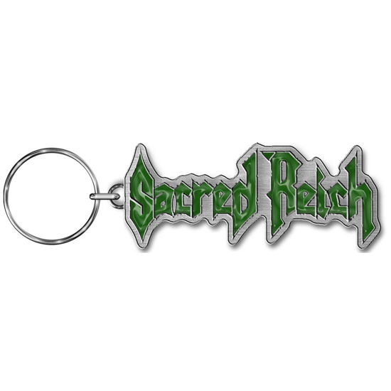 Sacred Reich Keychain: Logo (Die-Cast Relief) - Sacred Reich - Koopwaar -  - 5055339716325 - 