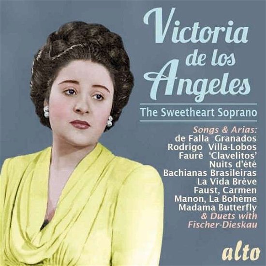 Cover for Victora De Los Angeles · The Sweetheart Soprano (A Best Of Including Party Piece Clavelitos) (CD) (2014)