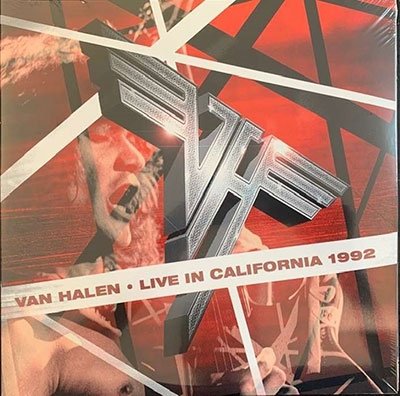 Cover for Van Halen · Live in Californ Ia 1992 - 2lp - Red Vinyl (LP) (2021)