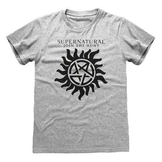 Cover for T-Shirt · SUPERNATURAL - T-Shirt - Logo &amp; Symbol (MERCH) [size S] (2019)