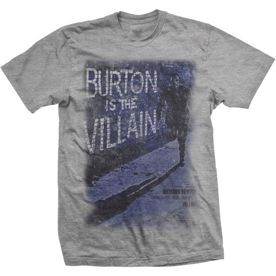 Cover for StudioCanal · StudioCanal Unisex T-Shirt: The Villain (T-shirt) [size S] [Grey - Unisex edition]