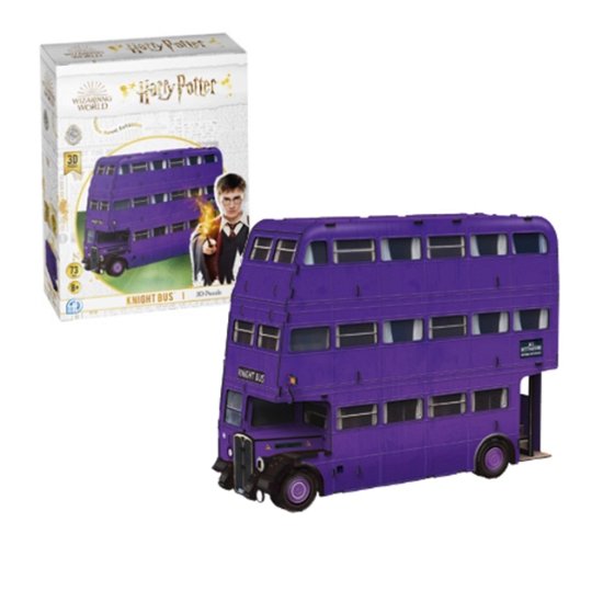 Harry Potter The Knight Bus (73Pc) 3D Jigsaw Puzzle - Harry Potter - Lautapelit - UNIVERSITY GAMES - 5056015084325 - maanantai 30. lokakuuta 2023