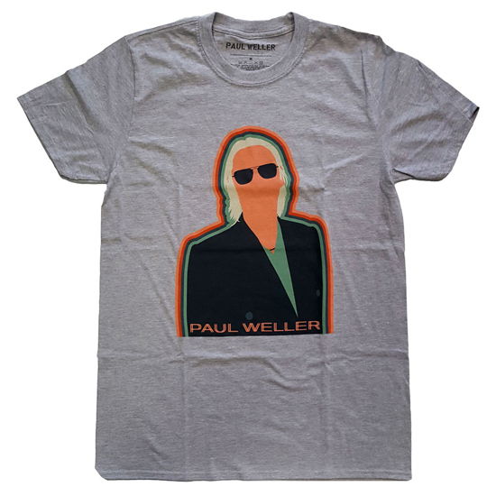 Cover for Paul Weller · Paul Weller Unisex T-Shirt: Illustration Key Lines (Grey) (T-shirt) [size S] [Grey - Unisex edition] (2020)