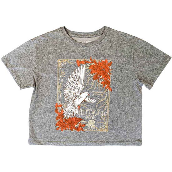 Cover for Fleetwood Mac · Fleetwood Mac Ladies Crop Top: Dove (TØJ) [size M]