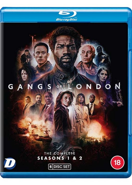 Gangs of London Season 1 to 2 - Gangs of London Season 12 Bluray - Film - Dazzler - 5060797574325 - 19. desember 2022
